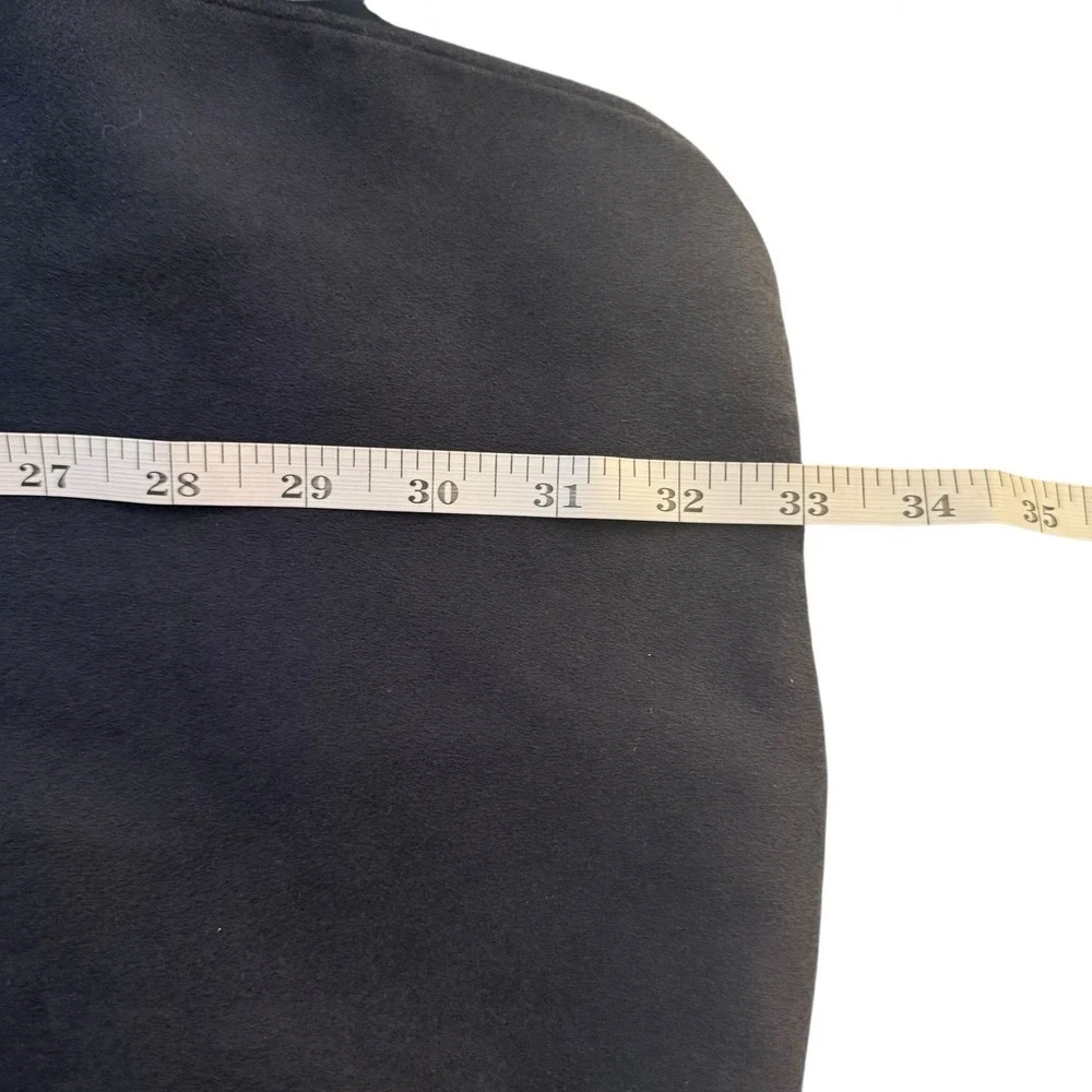 Vtg Ralph Ralph Lauren Navy Microfiber Blazer 44T Tall Classic Academia Office‎